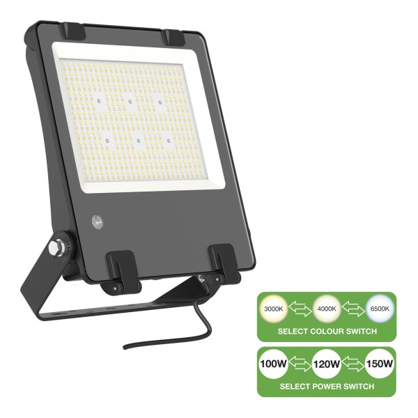 BAILEY - LED Flutlicht Switch 100W-150W 12500-21000lm 3000K-6500K