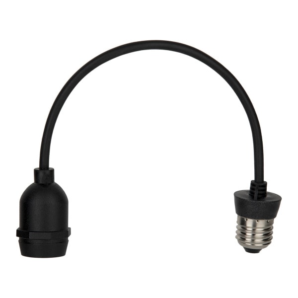 ALI - Lichterkette Fassung Verlängerung 30cm E27 IP44