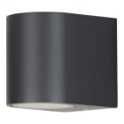 ALI - Wall Lamp Outdoor 1x GU10 Anthracite D-Form IP44