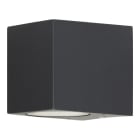 ALI - Wall Lamp Outdoor 1x GU10 Anthracite Quadrat IP44