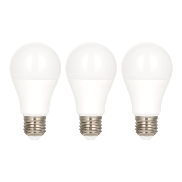 ALI - EcoPack 3pcs LED A60 E27 8.5W (60W) 806lm 827 Opal