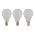ALI - EcoPack 3pcs LED G45 E14 5.5W (40W) 470lm 827 Opal