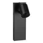 ALI - Wandleuchte Metall XL E27 Schwarz