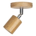 ALI - Decken / Wandleuchte Holz L E27