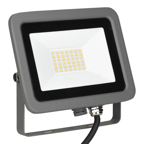 ALI - LED Flutlichtstrahler Grau 2.0 30W 3000lm 3000K