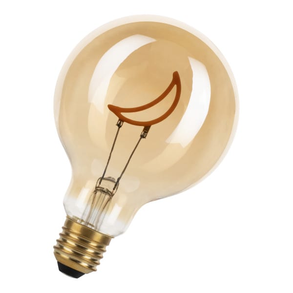 ALI - LED Silhouette Mond G95 E27 DIM 2W 90lm 920 Gold