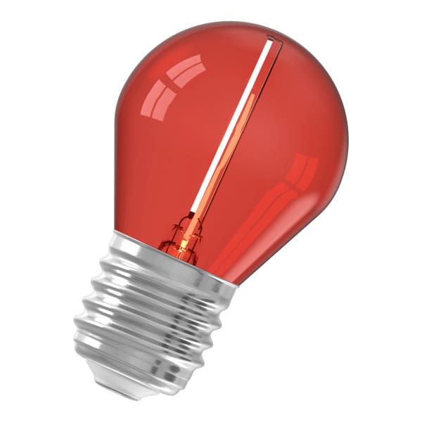 ALI - LED G45 E27 240V 1W Rot