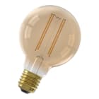 ALI - LED Filament G80 E27 240V 3.5W (25W) 250lm 2100K Gold DIM