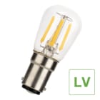 ALI - LED FIL P26X62 Ba15d 24V AC/DC 2W 180lm (18W) 827 Klar