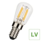 ALI - LED FIL P26X62 E14 24V AC/DC 2W 180lm (18W) 827 Klar
