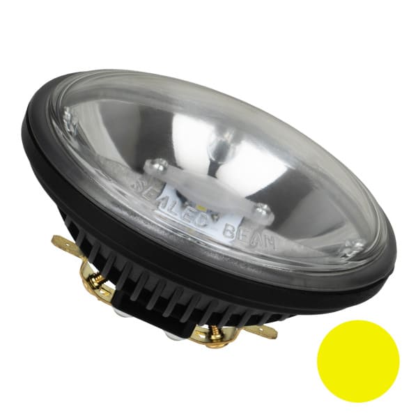 ALI - LED PAR36 4515 Gelb Spot 6.4V-16V AC/DC 10W 520lm Screw T.