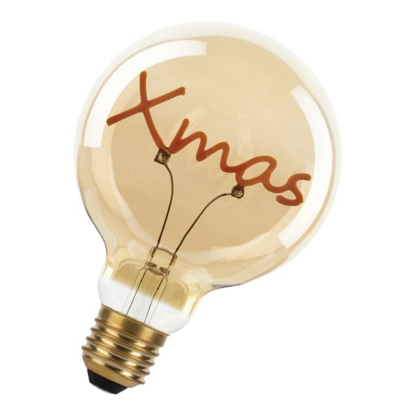 ALI - LED Silhouette Xmas G95 E27 DIM 2W 90lm 920 Gold