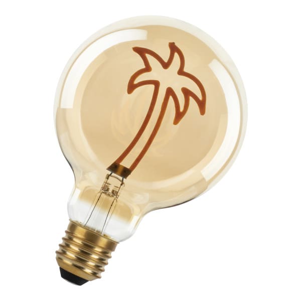 ALI - LED Silhouette Palme G95 E27 DIM 2W 90lm 920 Gold