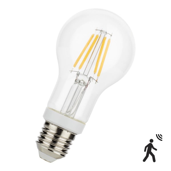 ALI - LED FIL Bewegungssensor A60 E27 5W (48W) 600lm 827 Klar