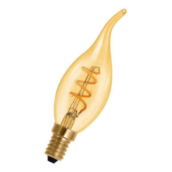 ALI - SPIRALED Mary C35 Cosy E14 DIM 2.2W 130lm 919 Gold