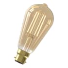ALI - LED Fil ST64 B22d DIM 3.5W (25W) 250lm 2100K Gold