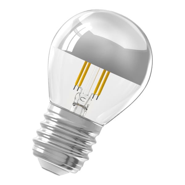 ALI - LED Fil G45 E27 DIM 3.5W (25W) 250lm 2700K TM Silver
