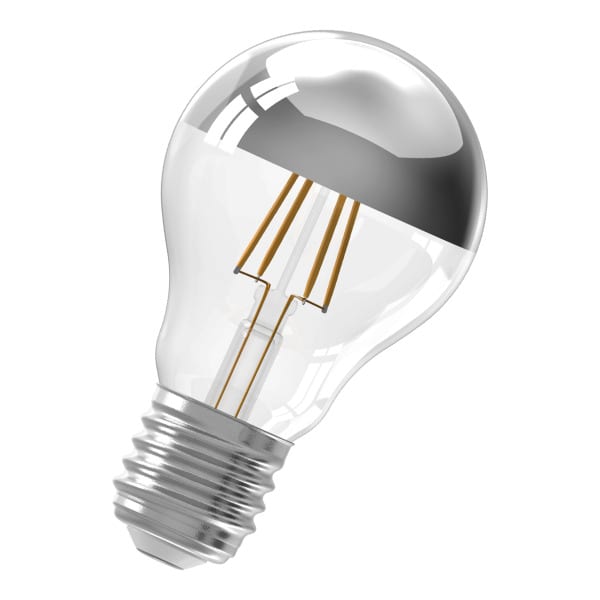 ALI - LED Fil A60 E27 DIM 4.5W (40W) 470lm 2300K TM Silver