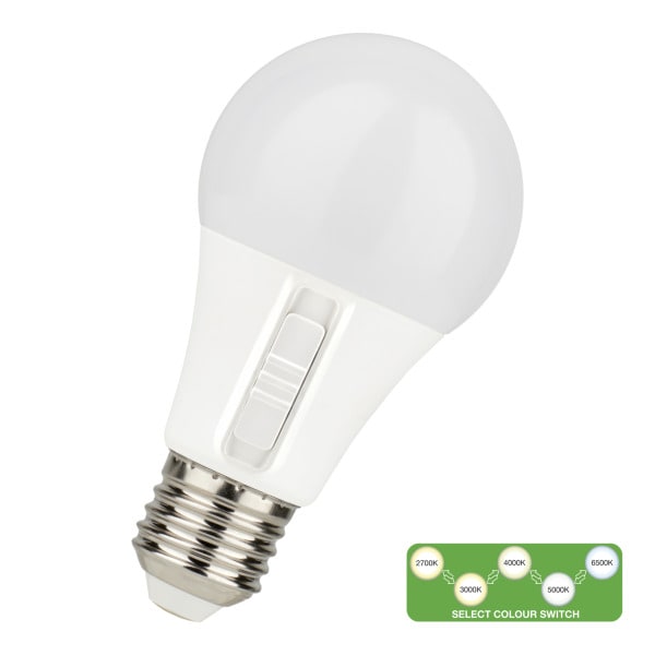 ALI - LED A60 Switch E27 DIM 8.5W (60W) 806lm 5CCT 2700K-6500K