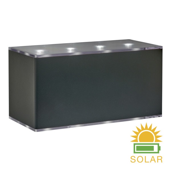 ALI - Solar LED Wandlampe Up/Down 3000K 50lm IP65