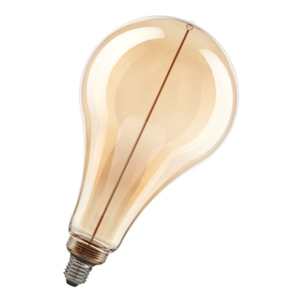 ALI - SPIRALED Laser A165 E27 2W 130lm 822 Gold