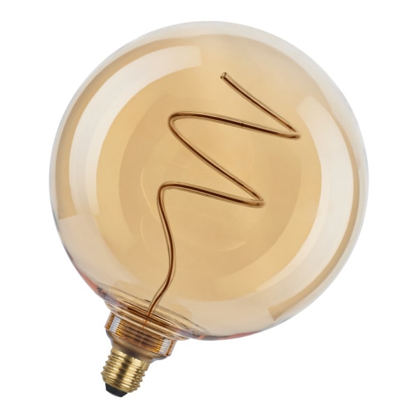 ALI - SPIRALED XL G200 E27 DIM 4.9W 200lm 818 Gold