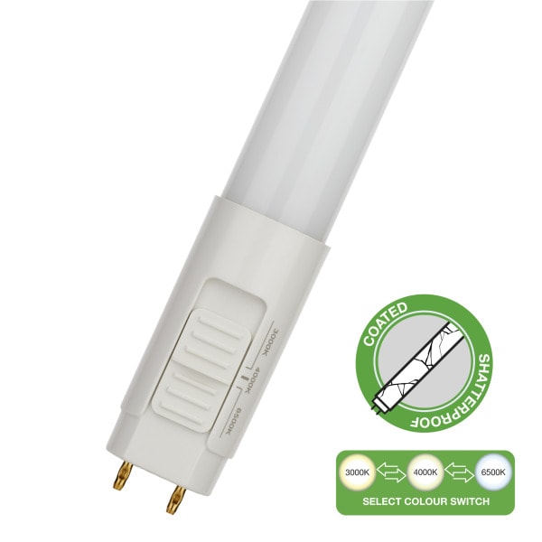ALI - LED Splitterschutz T8 Switch 1200 G13 18W (36W) 1980lm 830-865 EM+AC