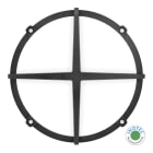 ALI - Neptune 2.0 Cross LED 8W 3000K Schwarz + Not EL1