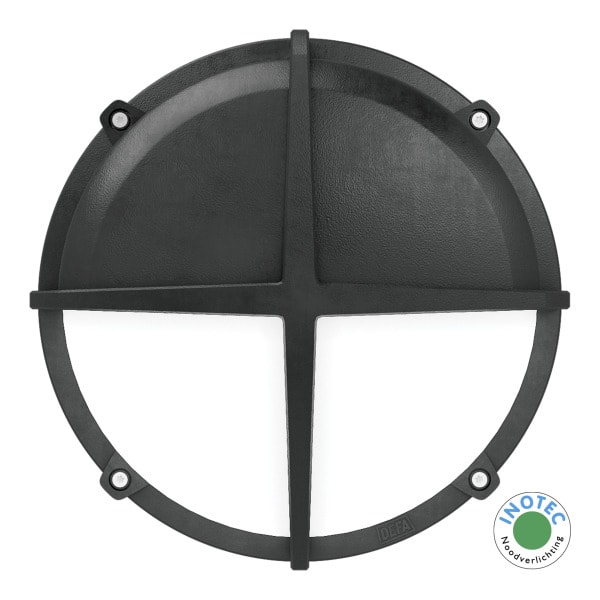 ALI - Neptune 2.0 Half Cover LED 8W 3000K Schwarz + Not EL1