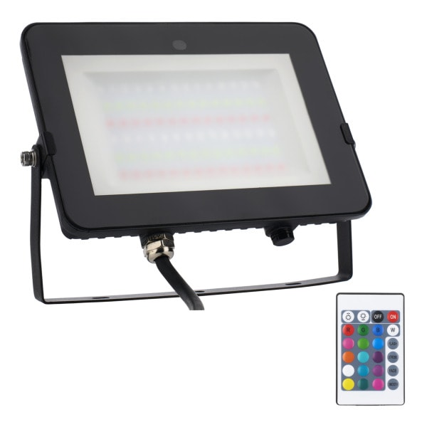 ALI - LED Flutlicht RGBW Basic 50W + Remote