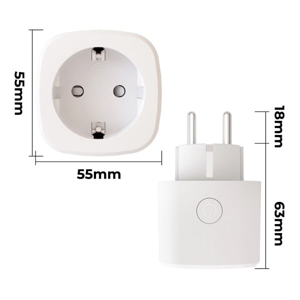 ALI - Smart WIFI Connect Powerplug EU 16A mit Power Meter