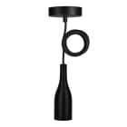 BAILEY - Pendelleuchte Bali E27 Schwarz 50mm 1.5M 2C Schwarz
