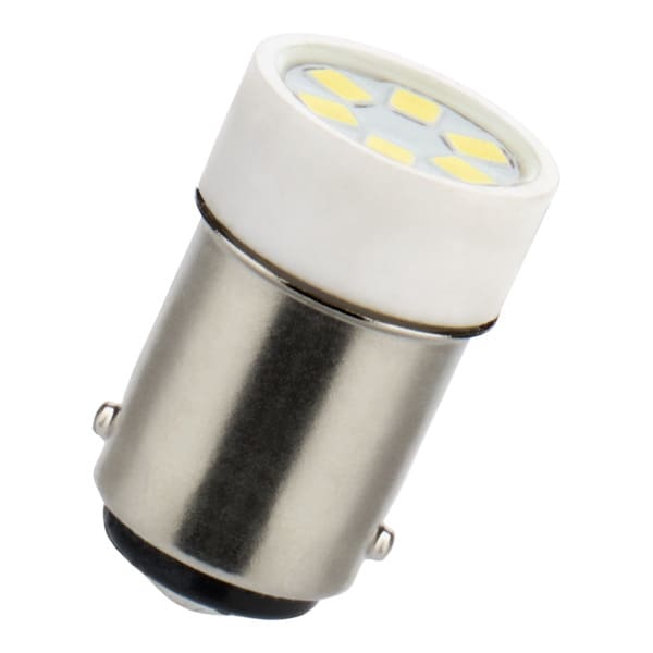BAILEY - LED Ba15d T16x28 110-130V AC/DC 1.2W 100lm Weiß