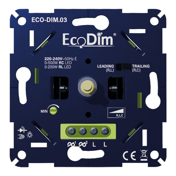 ECODIM - EcoDim ECO-DIM.03 LED-Dimmer universal 0-500W (RLC)