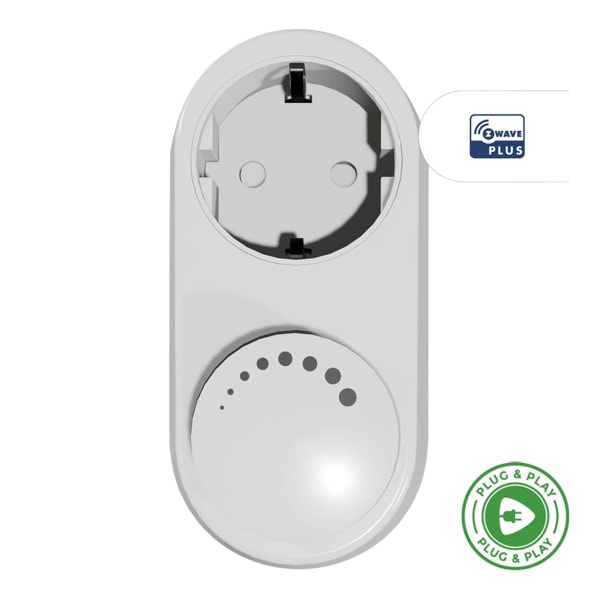 ECODIM - EcoDim ECO-DIM.06 Z-Wave LED-Steckerdimmer 0-100 W Phasenabschaltung