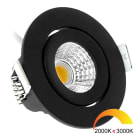 ECODIM - EcoDim ED-10060 LED Spot 5W WarmDim Rund Schwarz IP54