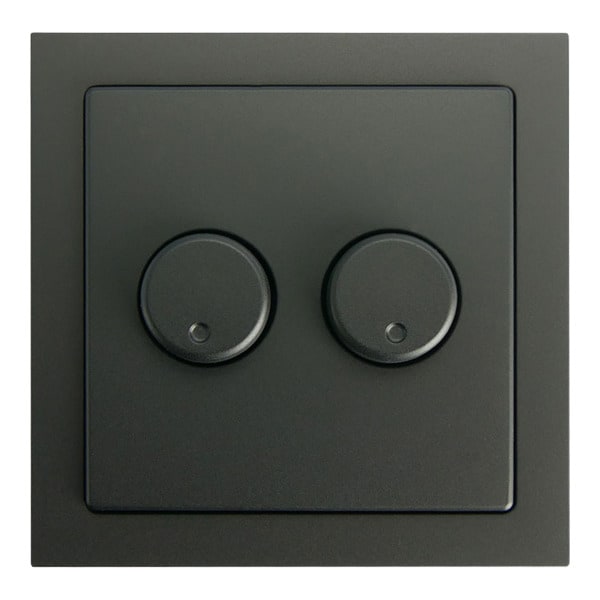 ECODIM - EcoDim ED-10074 Rahmen+Abdeckung+Tasten (Duo) BJ FutureLinear BL