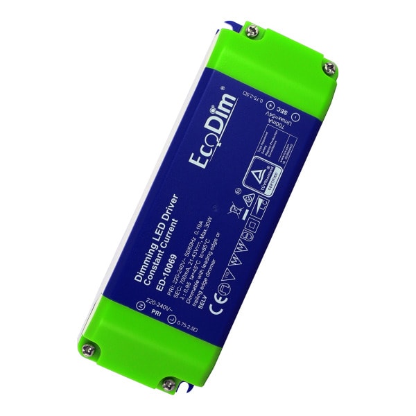 ECODIM - EcoDim ED-10069 LED Transformator für LED-Panels 0–30W DIM