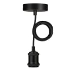BAILEY - Pendelleuchte Oslo E27 Mattschwarz 1.5M 2C Schwarz