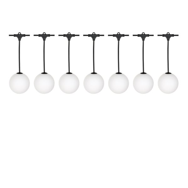 BAILEY - LED Party Balls Lichterkette Pendel 7.3M 7Stk G100 2500K IP67