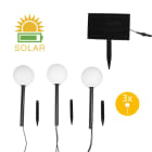 BAILEY - LED Party Balls Sonnenkollektor Garden 3pcs G150 150lm 2500K IP54