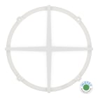 DEFA - Neptune 2.0 Cross LED 8W 3000K Weiß + Not EL1