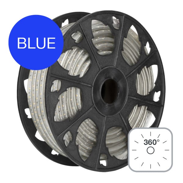 BAILEY - RoBust LED Lichtschlauch 360° 25M 5W/m Blau IP65