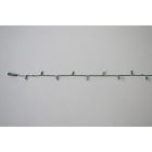 MK ILLUMINATION - LED String Lite 120 LED WW,12m,grün PVC Kabel 10,5W