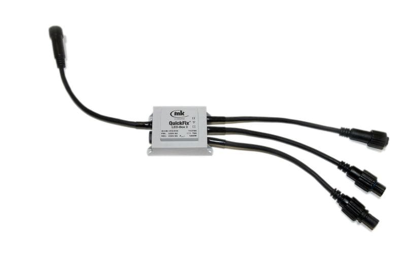 MK ILLUMINATION - QUICKFIX LED Box 3 indoor,3 Outputs max. 1500W,AC