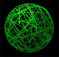 MK ILLUMINATION - Organic Ball green, dm=40cm, 1,20kg
