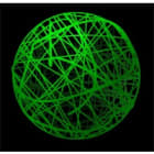 MK ILLUMINATION - Organic Ball green, dm=17cm, 0,25kg