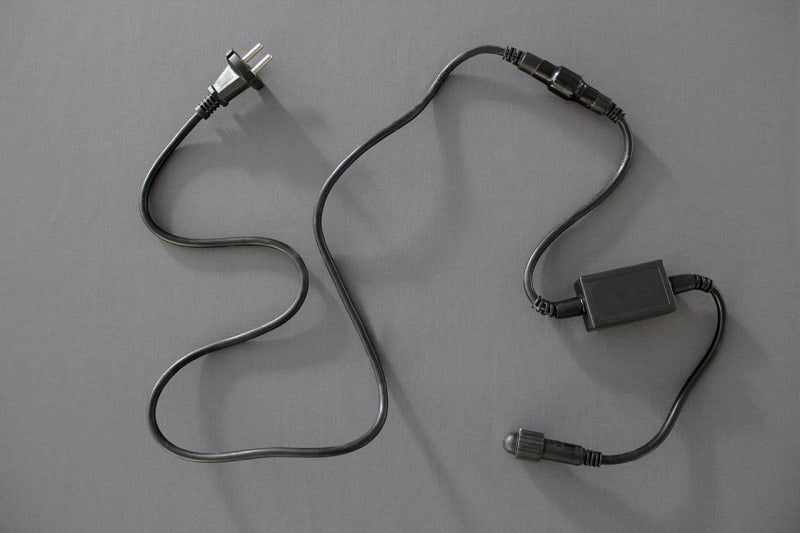 MK ILLUMINATION - QuickFix mainconnector EU1,5m,sw. Kabel m.Gleichr.max 480W