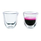 DELONGHI - Doppelwandiges Thermoglas Espresso, 2er Set