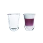 DELONGHI - Doppelwandiges Thermoglas Latte Macch.,2er Set